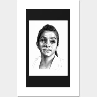 "Is it that obvious?" Yasmin Khan Mandip Gill Portrait Posters and Art